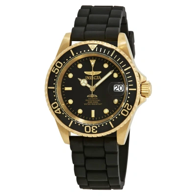 Invicta Pro Diver Automatic Black Dial Men's Watch 23681 In Gold