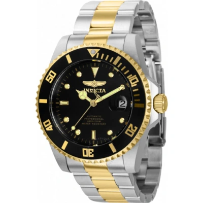 Invicta Pro Diver Automatic Black Dial Men's Watch 36973 In Gold