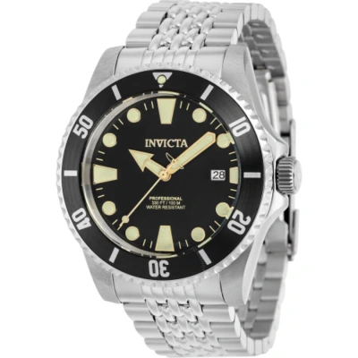 Invicta Pro Diver Automatic Black Dial Men's Watch 39755 In Black / Gold Tone