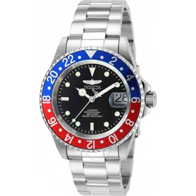 Invicta Pro Diver Automatic Black Dial Pepsi Bezel Men's Watch 8926brb In Metallic