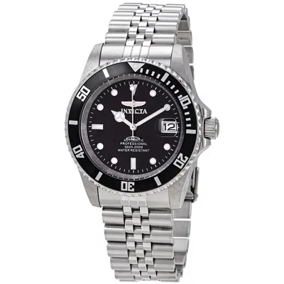 Invicta Pro Diver Automatic Black Dial Stainless Steel Men's Watch 29178 In Metallic