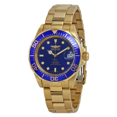 Invicta Pro Diver Automatic Blue Dial Men's Watch 8930 In Blue / Gold