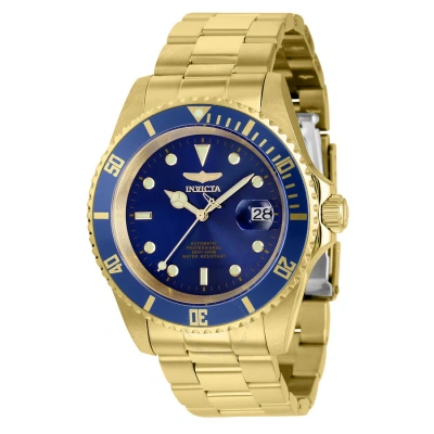 Invicta Open Box -  Pro Diver Automatic Blue Dial Men's Watch 8930obxl In Blue / Gold Tone / Yellow