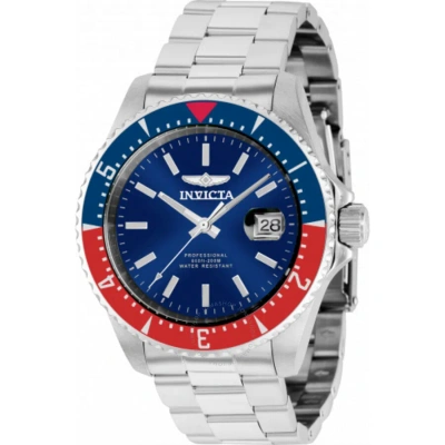 Invicta Pro Diver Automatic Blue Dial Pepsi Bezel Men's Watch 36784 In Gold