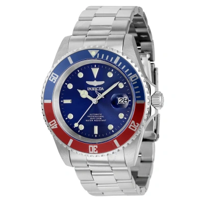 Invicta Pro Diver Automatic Blue Dial Pepsi Bezel Men's Watch 5053obxl In Red   / Blue