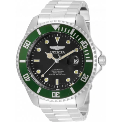 Invicta Pro Diver Automatic Date Black Dial Men's Watch 35852 In Metallic