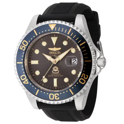 Pre-owned Invicta Pro Diver Automatic Men's Watch - 47mm, Black, Steel With Interchangeabl