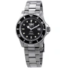 INVICTA INVICTA PRO DIVER BLACK DIAL STAINLESS STEEL 40 MM MEN'S WATCH 26970