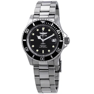 Invicta Pro Diver Black Dial Stainless Steel 40 Mm Men's Watch 26970
