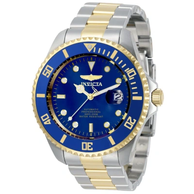 Invicta Pro Diver Blue Dial Men's Watch 34042 In Gold