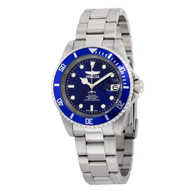 Invicta Pro Diver Blue Dial Stainless Steel Men's Watch 9094ob In Metallic