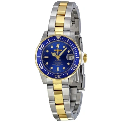 Invicta Pro Diver Blue Dial Two-tone Ladies Watch 8942