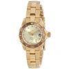 INVICTA INVICTA PRO DIVER CHAMPAGNE DIAL 18KT GOLD ION-PLATED LADIES WATCH 12527
