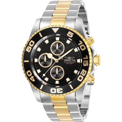 Invicta Men's Pro Diver Watch In Black/ Two Tone
