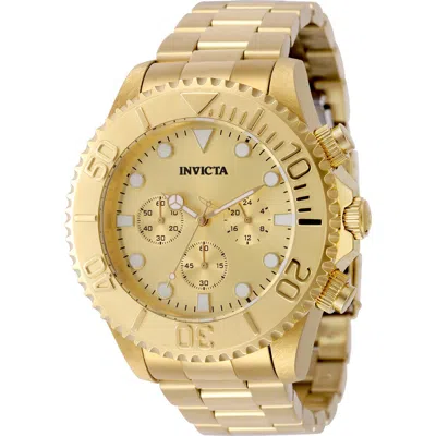 Invicta Pro Diver Chronograph Bracelet Watch, 47mm In Brown