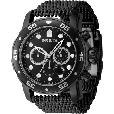 Invicta Pro Diver Chronograph Gmt Date Quartz Black Dial Men's Watch 47242