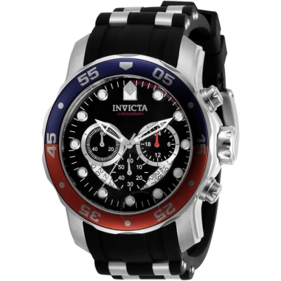 Invicta Pro Diver Chronograph Quartz Black Dial Pepsi Bezel Men's Watch 31292 In Red   / Black / Blue / Skeleton
