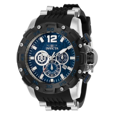 Invicta Pro Diver Chronograph Quartz Blue Dial Men's Watch 26404 In Black