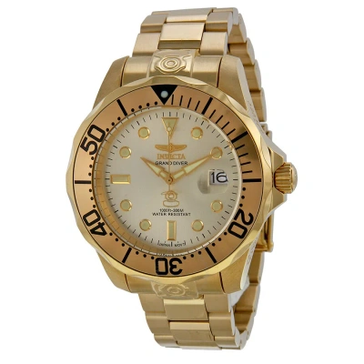 Invicta Pro Diver Grand Diver Automatic Men's Watch 3051 In Gold