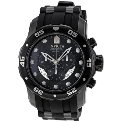 Invicta Pro Diver Ocean Master Chronograph Men's Watch 6986 In Black