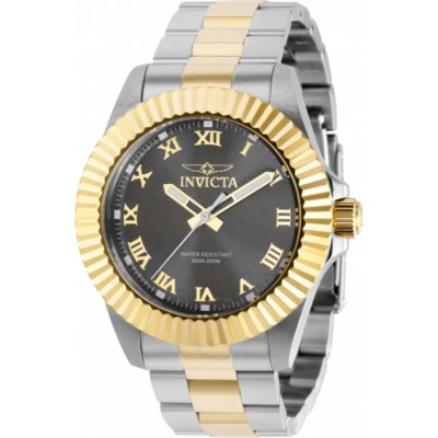 Invicta Pro Diver Quartz Black Dial Men's Watch 37407 In Metallic