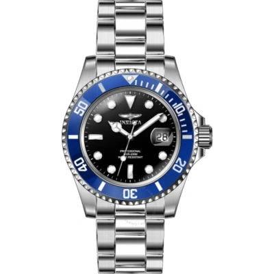 Invicta Pro Diver Quartz Black Dial Men's Watch 43502 In Blue