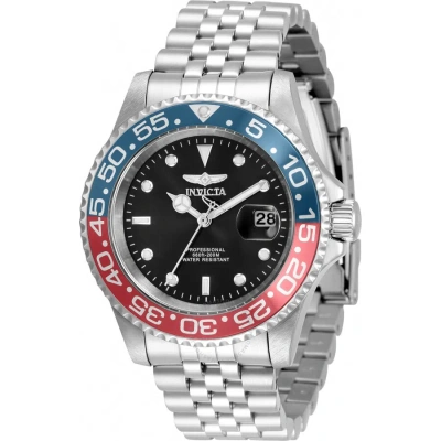 Invicta Pro Diver Quartz Black Dial Pepsi Bezel Men's Watch 34102 In Red   / Black / Blue
