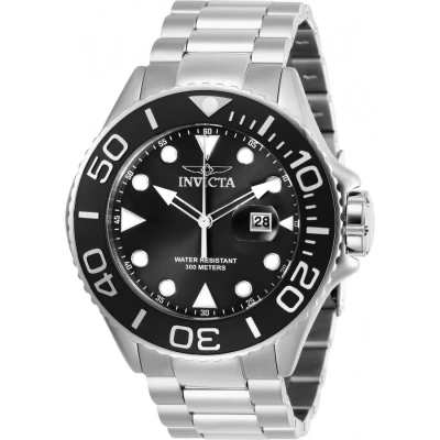 Invicta Pro Diver Quartz Black Dial Stainless Steel Men's Watch 28765