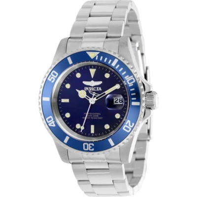 Invicta Pro Diver Quartz Blue Dial Men's Watch 37156 In Metallic