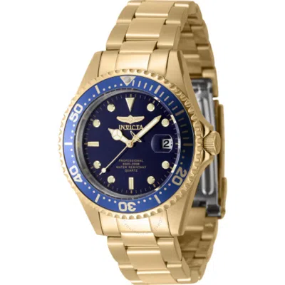 Invicta Pro Diver Quartz Blue Dial Men's Watch 8937ob In Blue / Gold Tone