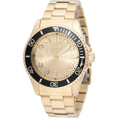 Invicta Pro Diver Quartz Bracelet Watch, 43mm In Gold