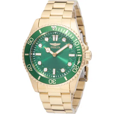 Invicta Pro Diver Quartz Bracelet Watch, 43mm In Green