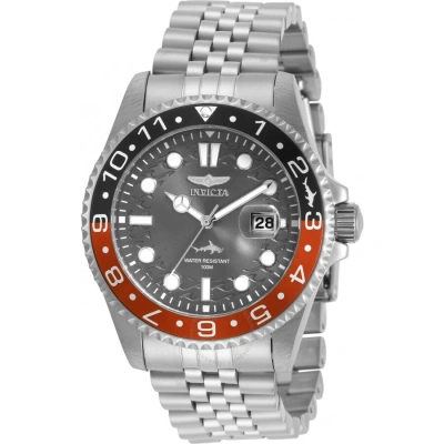 Invicta Pro Diver Quartz Charcoal Dial Coke Bezel Men's Watch 30621 In Red   / Black / Charcoal