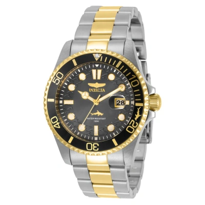 Invicta Pro Diver Quartz Charcoal Dial Men's Watch 30809 In Brown