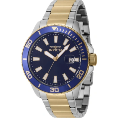 Invicta Pro Diver Quartz Date Blue Dial Men's Watch 46071