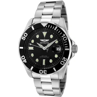Invicta Pro Diver Stainless Steel Men's Watch 0590 In Black
