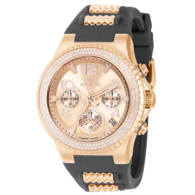 Invicta Pro Diver Women's Quartz Chrono 0.66ctw Diamond Watch In Multi
