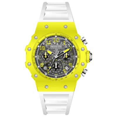 Invicta Racing 43.5mm Watch In-69686 In Yellow