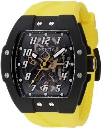 Pre-owned Invicta Racing Automatic Black Dial Titanium Men's Watch 46638