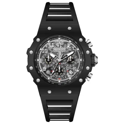 Invicta Racing Chronograph Watch In Burgundy