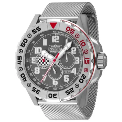 Invicta Racing Unisex Watch In Metallic