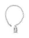 Invicta Rectangular-frame 17.5mm Necklace Watch In Metallic