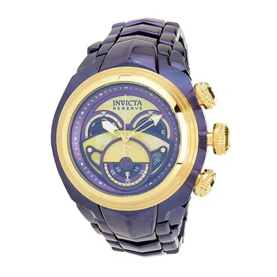 Invicta Reserve 54mm S1 Rally Pl Swiss Quartz Chronograph Watch In Blue