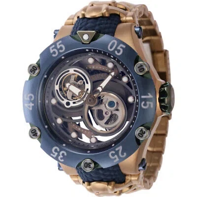 Pre-owned Invicta Reserve Automatic Gunmetal Skeleton Dial Men's Watch 43932