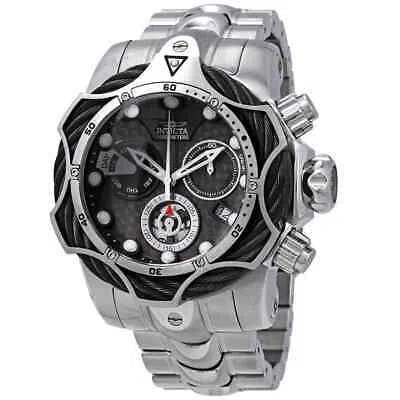 Pre-owned Invicta Reserve Chronograph Black Dial Men's Watch 26650