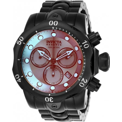 Invicta Reserve Chronograph Titanium Dial Men's Watch 25417 In Black