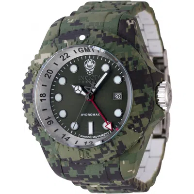 Invicta Reserve Gmt Date Quartz Green Dial Men's Watch 45939