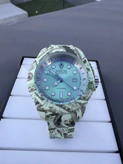 Pre-owned Invicta Reserve Hydromax Swiss Ronda 515.24h Caliber Men's Watch - 52mm, Steel,