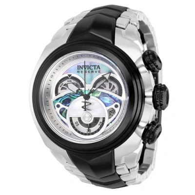 Pre-owned Invicta Reserve S1 Men's 54mm Abalone Mother Pearl Swiss Chronograph Watch 38865