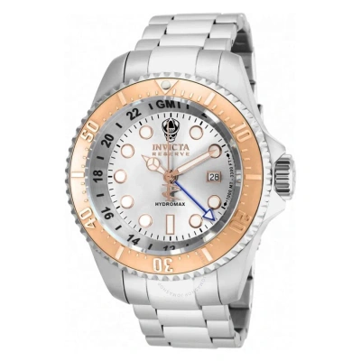 Invicta Open Box -  Reserve Silver Dial Stainless Steel Men's Watch 16964 In Gold Tone / Rose / Rose Gold Tone / Silver